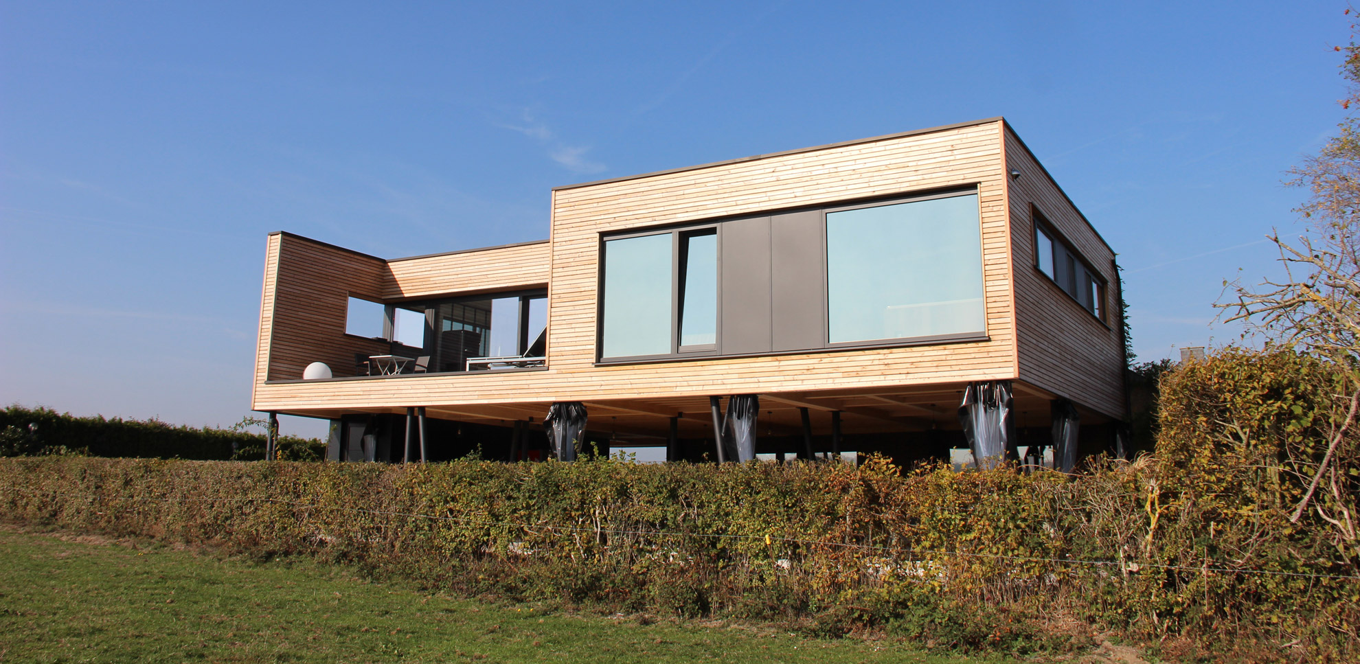 Systèmes constructifs : CLT Cloué
