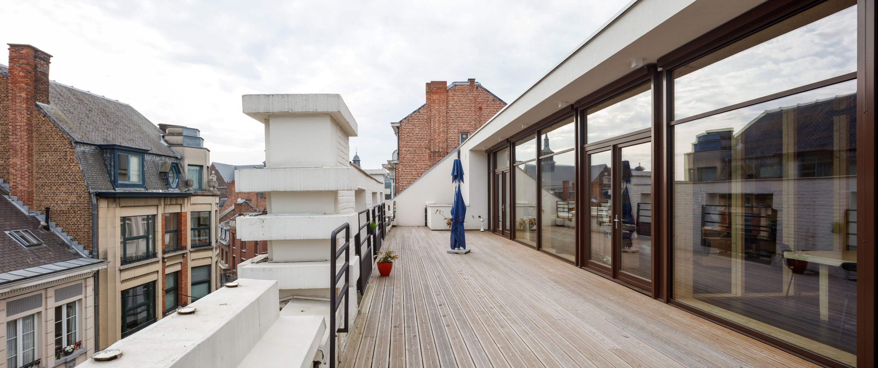 Stabilame - rehausse Cameo vue ext terrasse sur ville